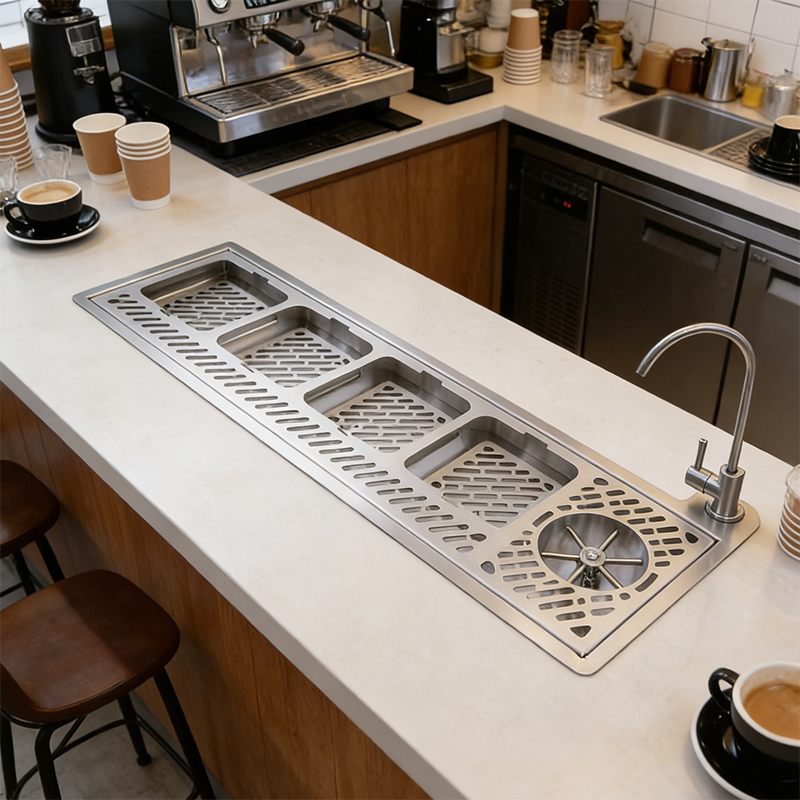 304 Stainless Steel Under Sink - Coffee Tea Boba ulasan dan harga