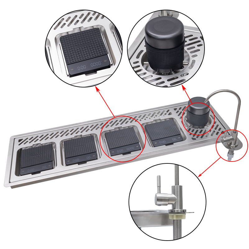 304 Stainless Steel Under Sink - Coffee Tea Boba ulasan dan harga