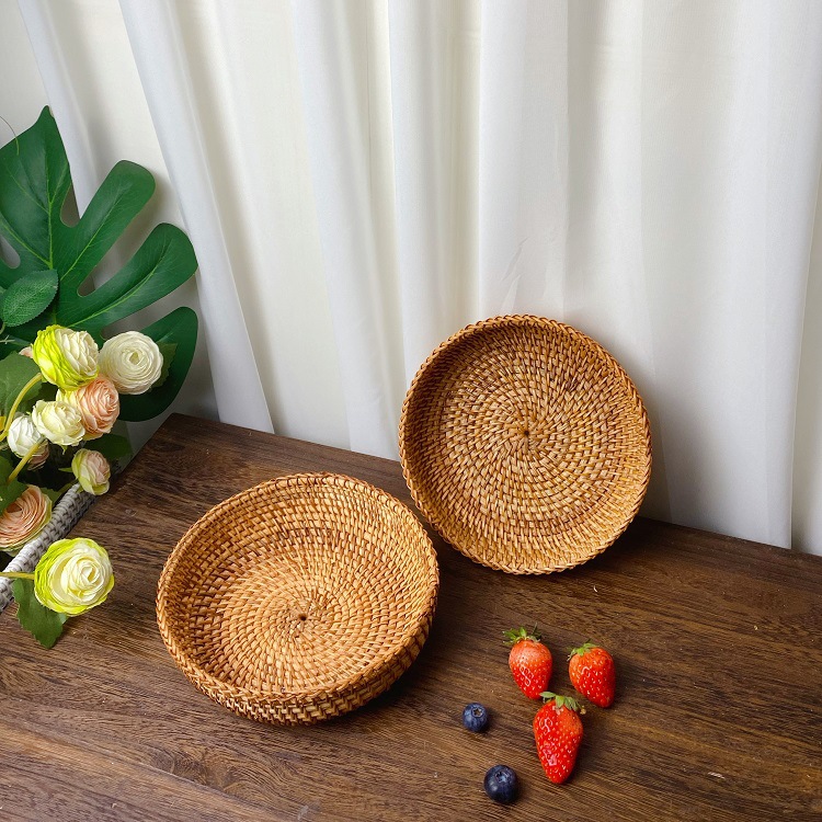Vietnam Rattan Fruit Basket Te - Vietnam Coffee Tea ulasan dan harga