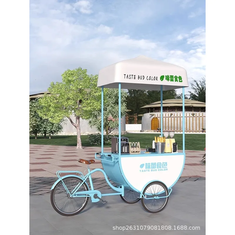 Outdoor Mobile Food Cart Snack - Coffee Tea & Jane ulasan dan harga