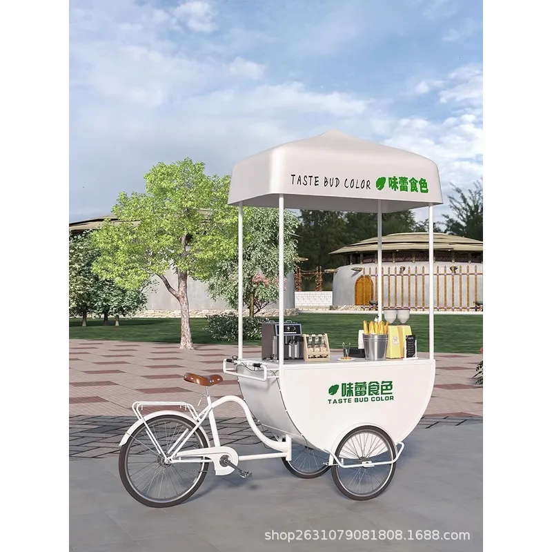 Outdoor Mobile Food Cart Snack - Coffee Tea & Jane ulasan dan harga