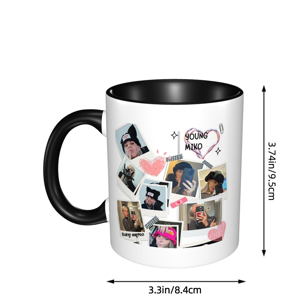 Collage Of Young Miko Mug Funn - Young Tea Coffee ulasan dan harga