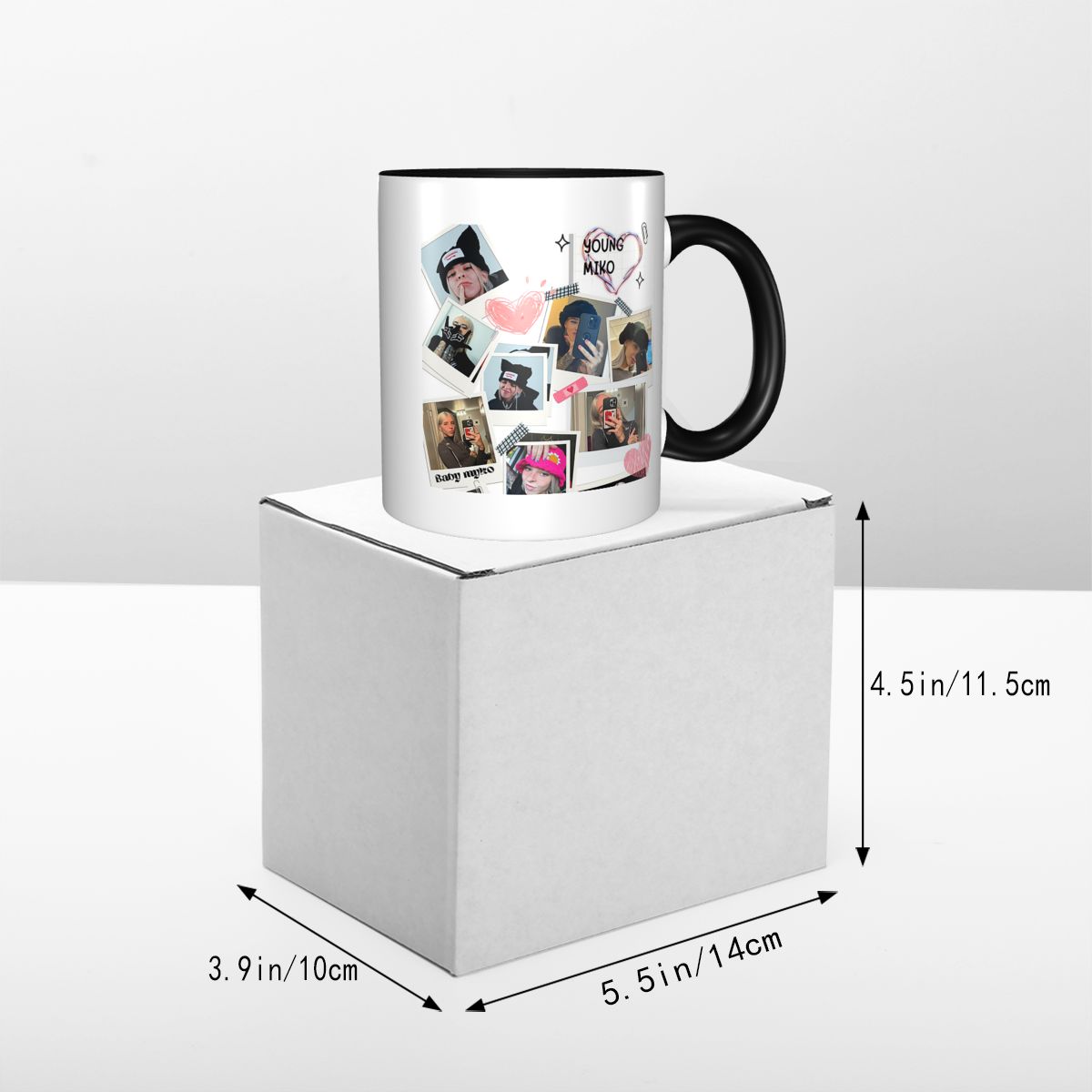 Collage Of Young Miko Mug Funn - Young Tea Coffee ulasan dan harga