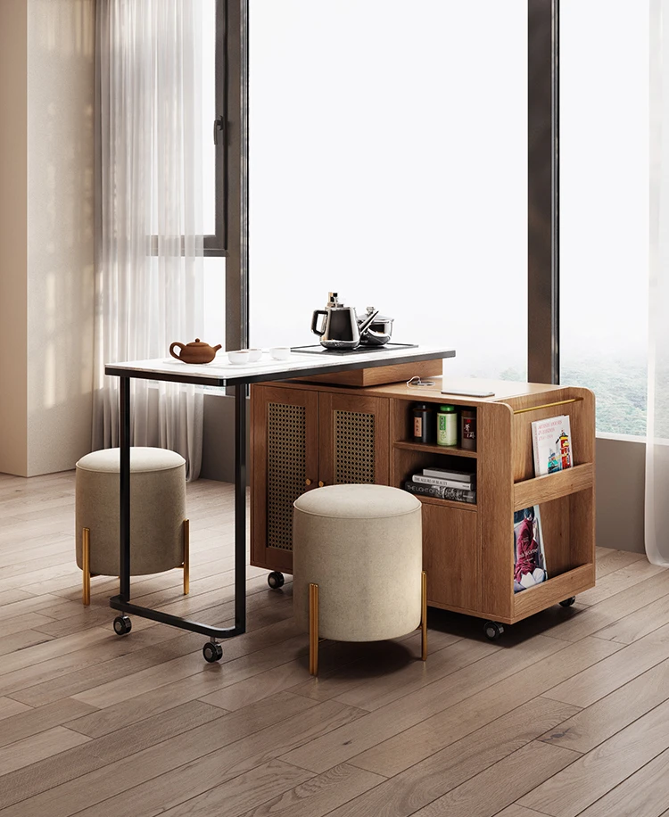 Small unit solid wood tea tabl - Coffee Tea Unit ulasan dan harga