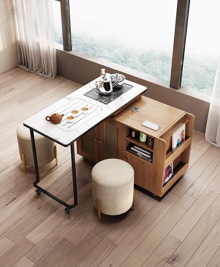 Small unit solid wood tea tabl - Coffee Tea Unit ulasan dan harga