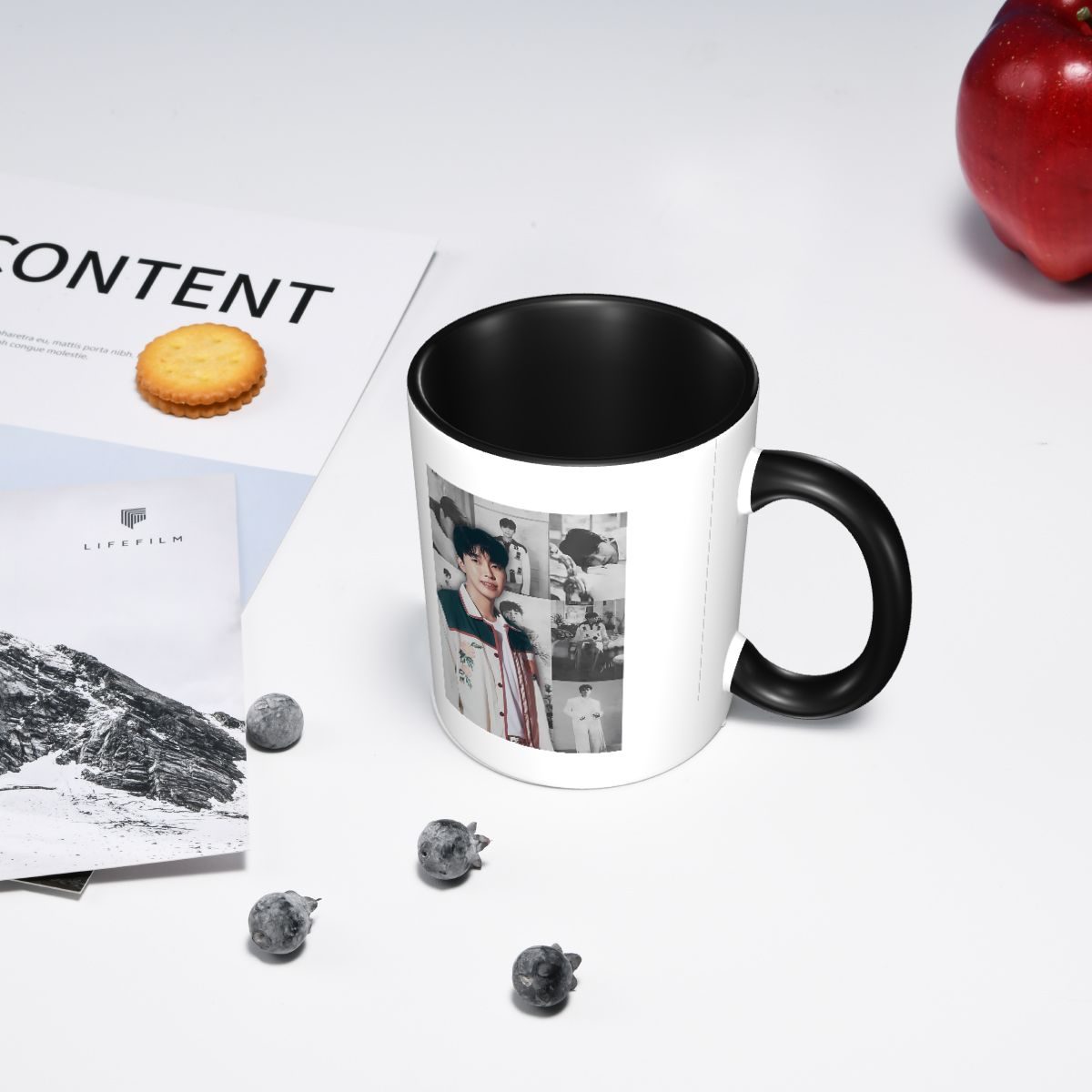 Lim Young Woong Collage Mug Fu - Young Tea Coffee ulasan dan harga