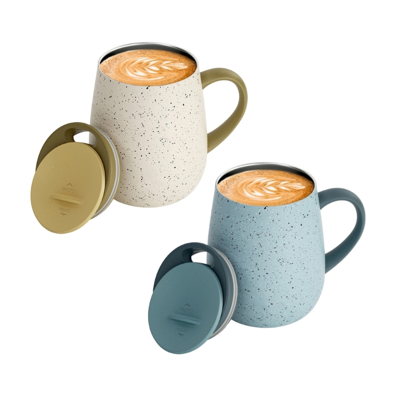 Insulated coffee cup with slid - Coffee Tea Break ulasan dan harga