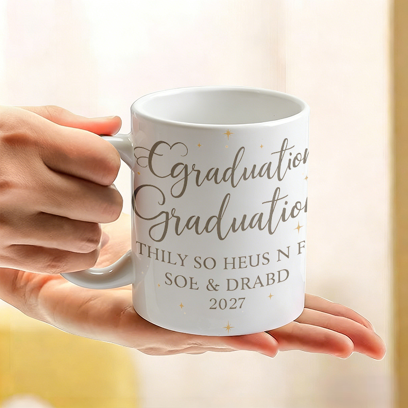 Gilded Font & Star Ceramic Mug - Coffee Tea Font ulasan dan harga