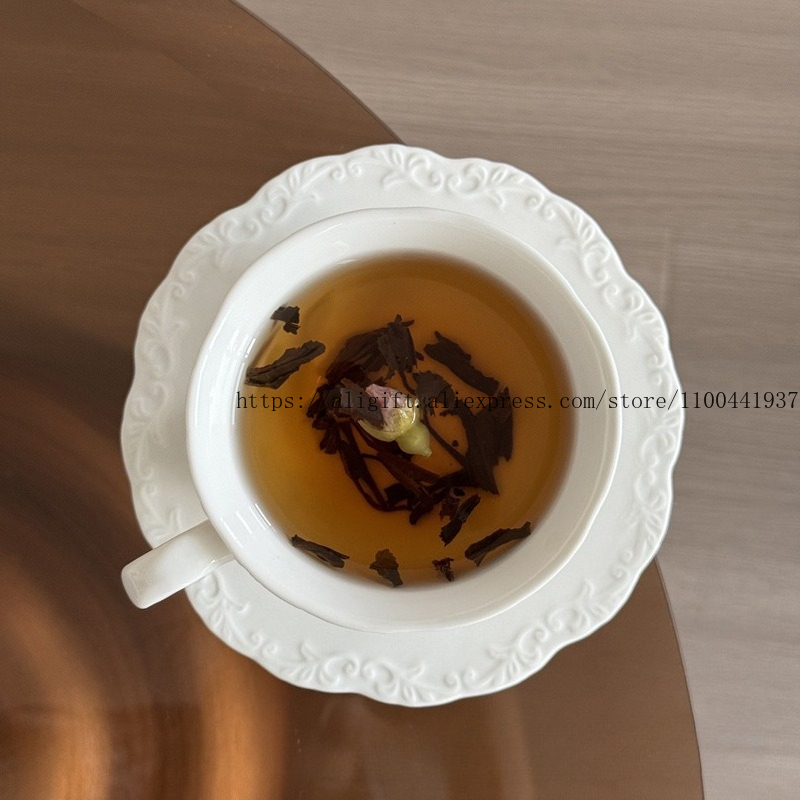French Light Luxury Embossed F - Coffee Tea Catering ulasan dan harga