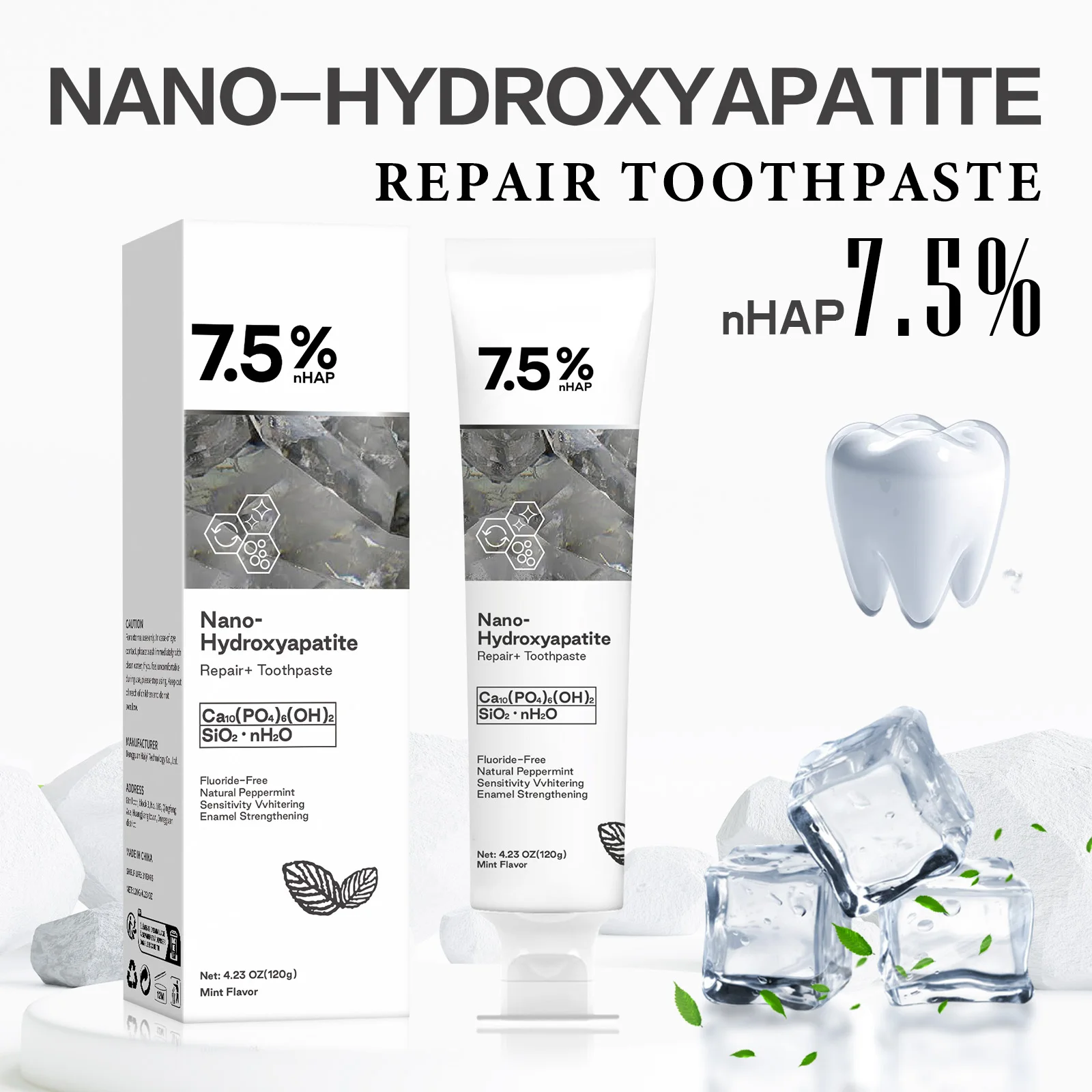 120g Nano Hydroxyapatite Tooth - Coffee Tea Unit ulasan dan harga