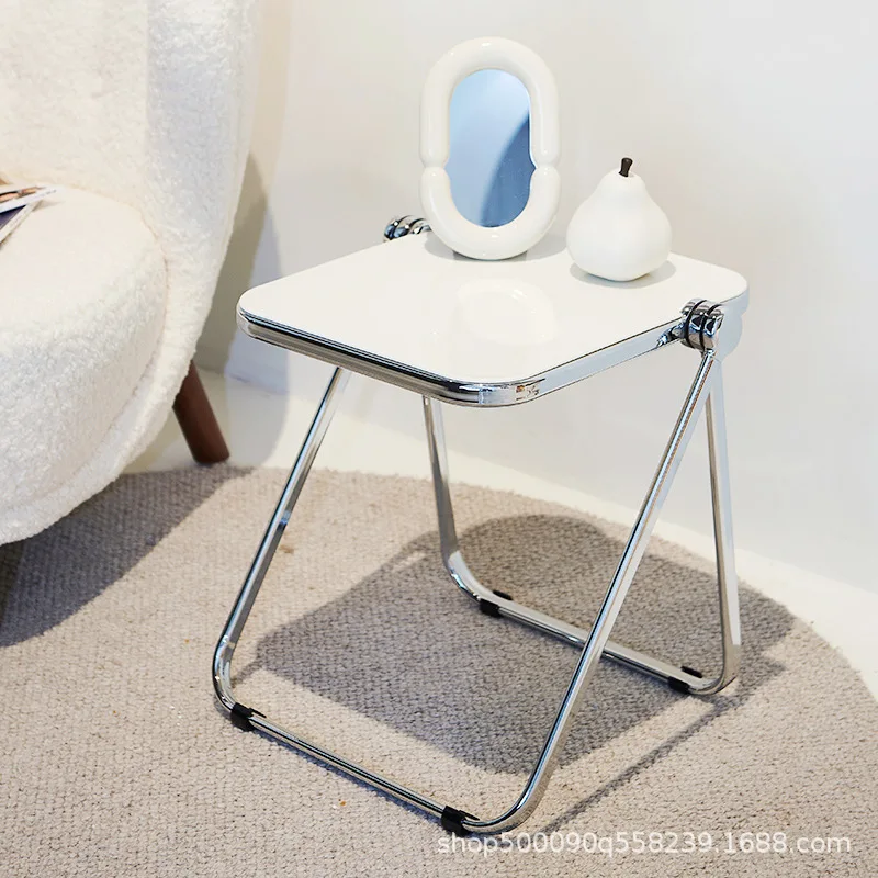 AOLIVIYA Sofa Side Table Foldi - Coffee Tea Unit ulasan dan harga