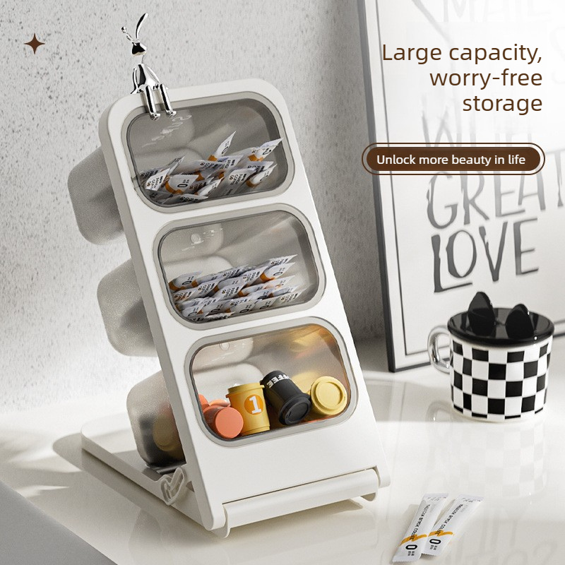 Multi-layer Coffee Capsule Sto - Coffee Tea Break ulasan dan harga