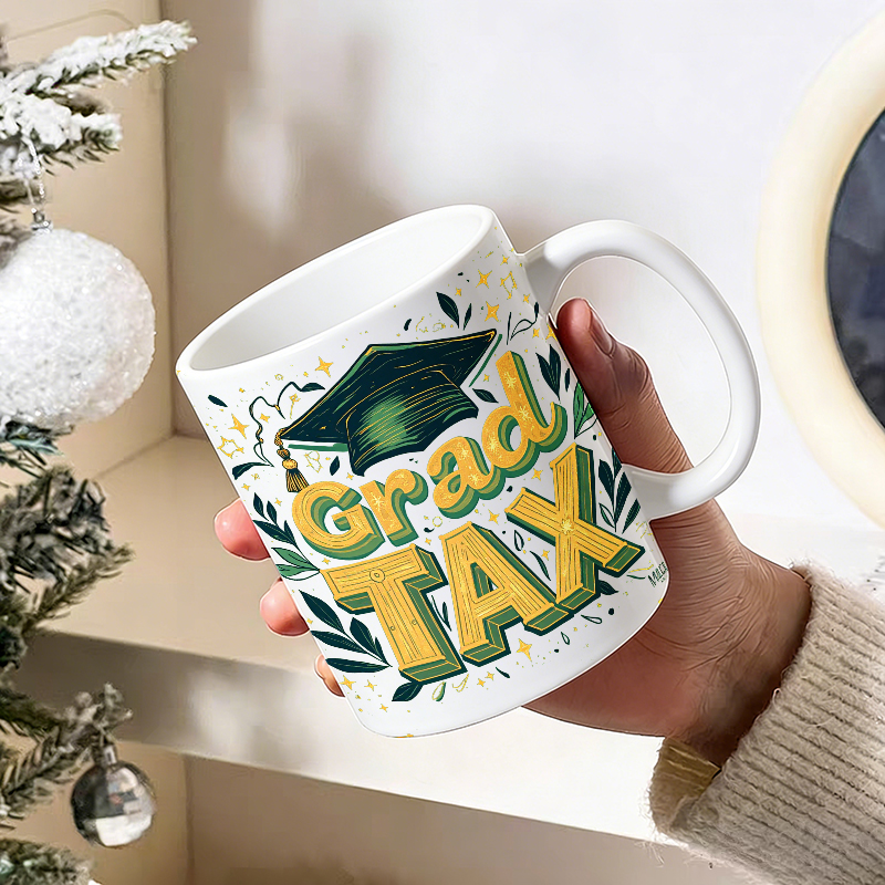 Vintage 3D Font 'Grad TAX' Cer - Coffee Tea Font ulasan dan harga
