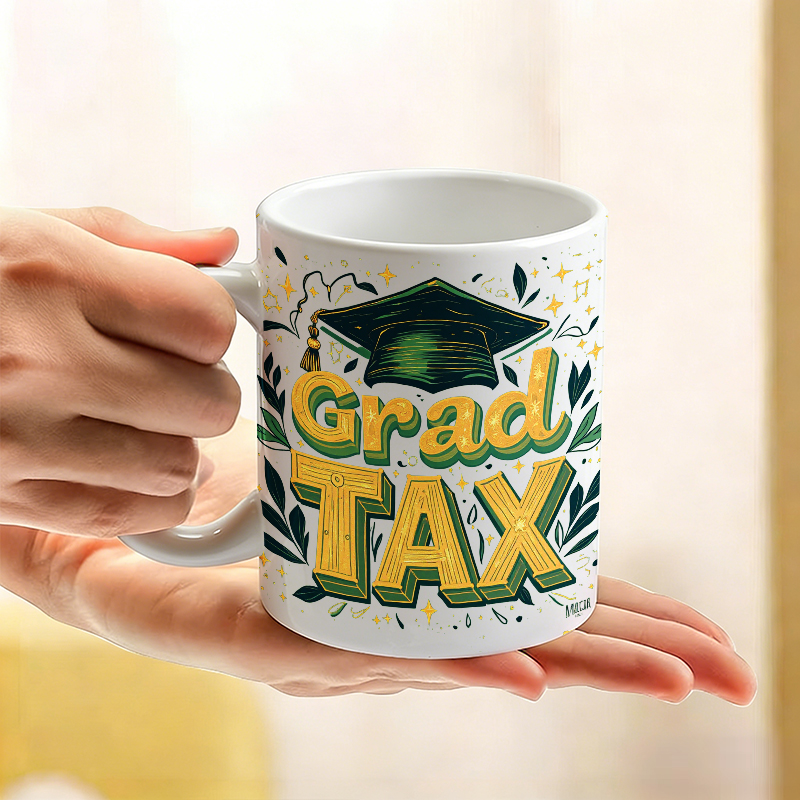 Vintage 3D Font 'Grad TAX' Cer - Coffee Tea Font ulasan dan harga