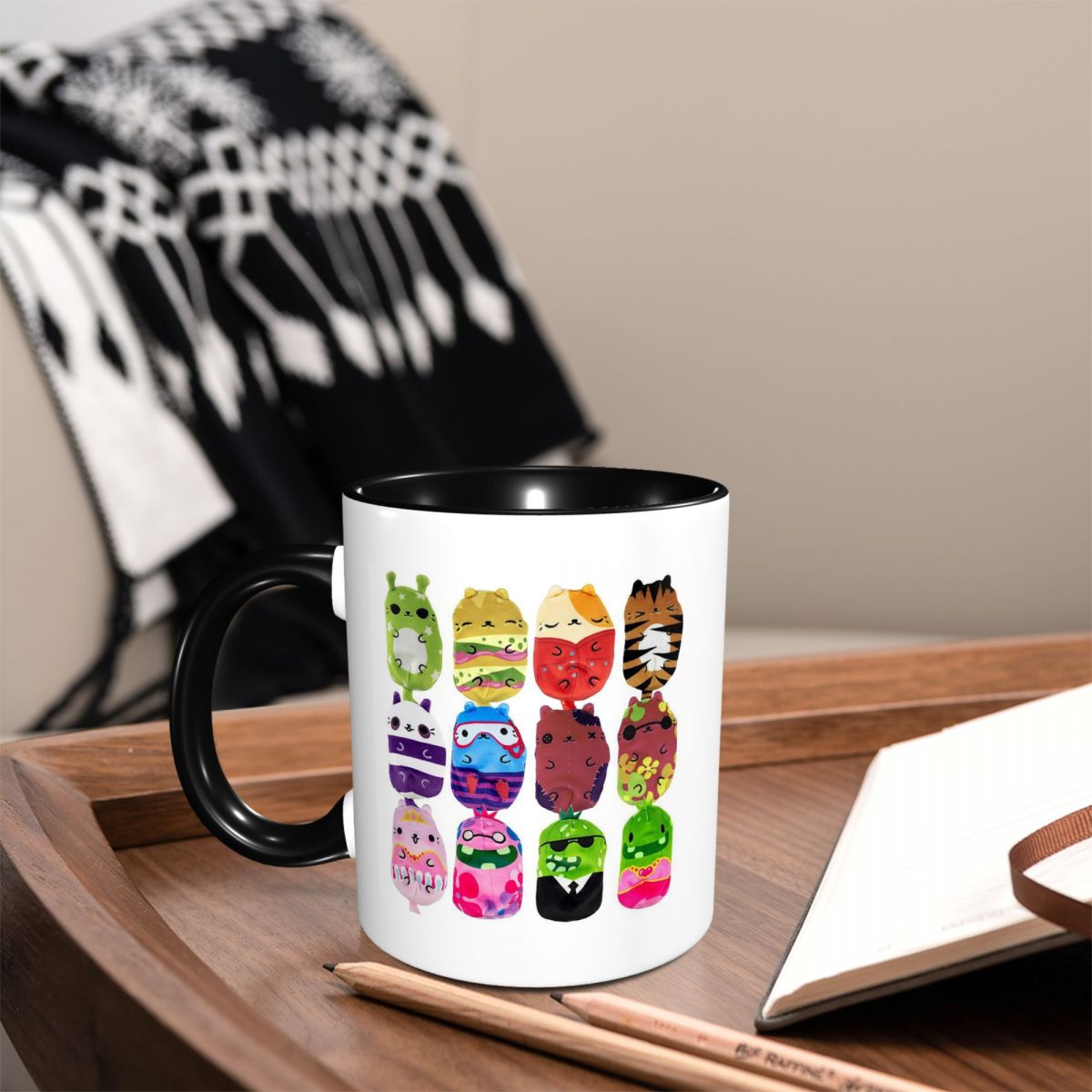 Cats Vs Pickles 12-Pack Mug Fu - Coffee Vs Tea ulasan dan harga