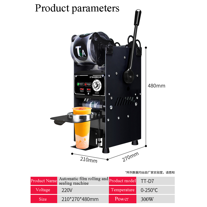 Automatic Cup Sealer Cup Seali - Coffee Tea Boba ulasan dan harga