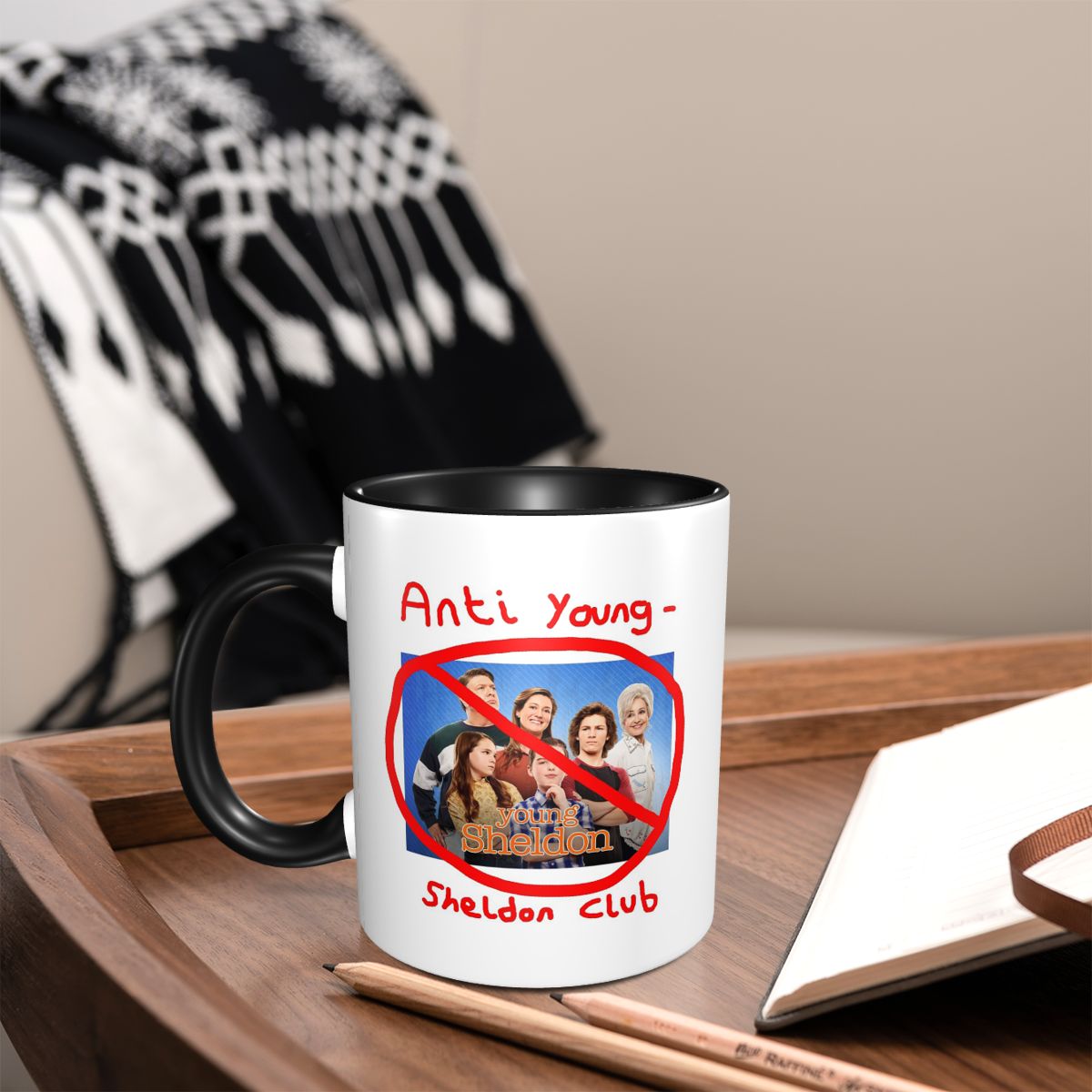 Anti Young Sheldon Club Sheldo - Young Tea Coffee ulasan dan harga