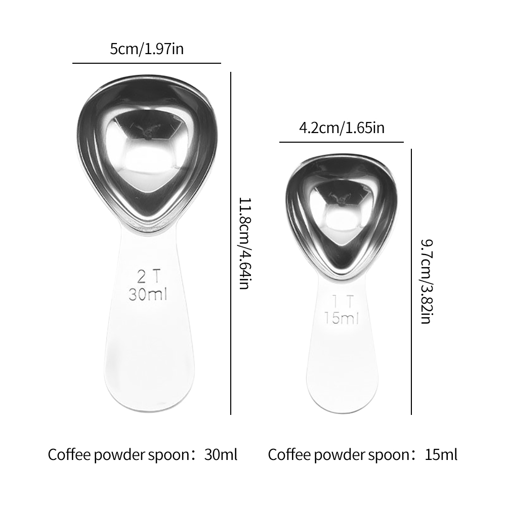 15ml/30ml Stainless Steel Coff - Coffee Tea Catering ulasan dan harga